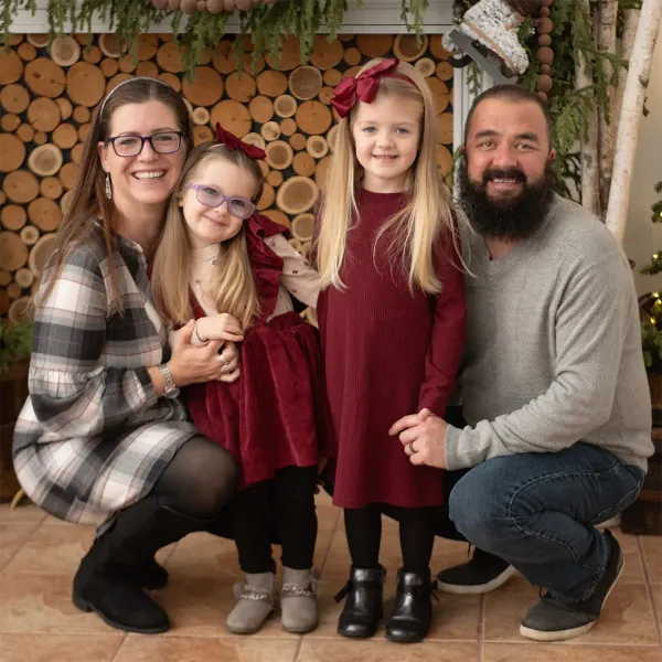 jill bilodeau and family photo